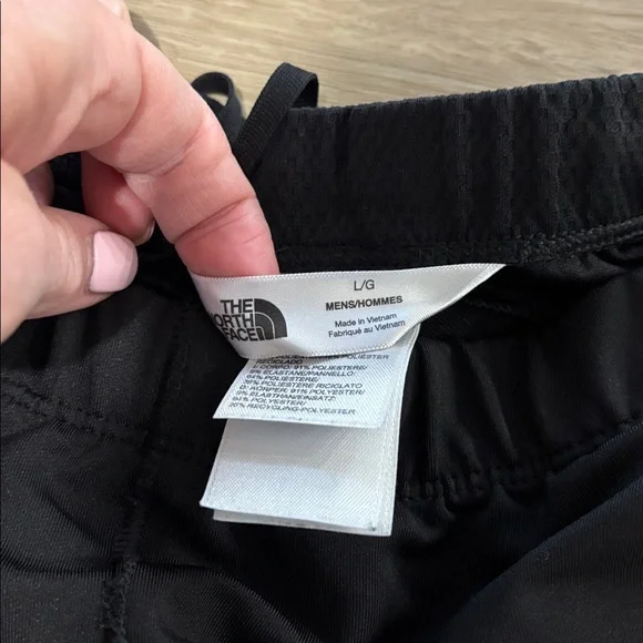 The North Face Black Joggers with Reflective Detail - Picture 4 of 7